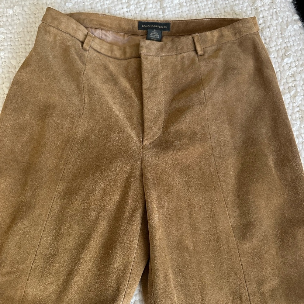 Banana Republic Size 6, Suede Pants